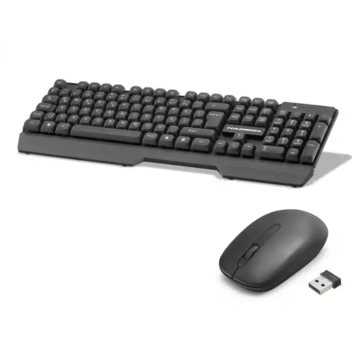 Kablosuz Klavye Ve Mouse Seti - Siyah HD844