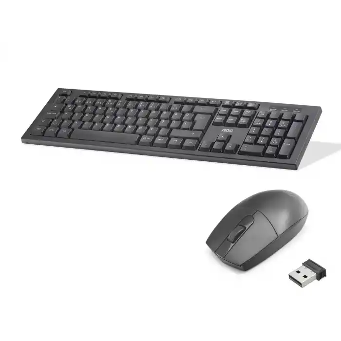 Kablosuz Klavye Ve Mouse Seti Usb - Siyah KM210B/38