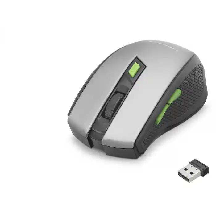 Kablosuz Mouse 800/1600 Dpi - Gri Siyah HDX3404G