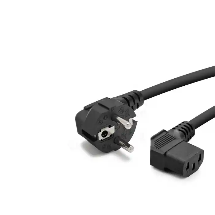 Kasa Güç Kablosu C13 3 Pin 1 Mm 500W L Tip 1.8 M HDX5555