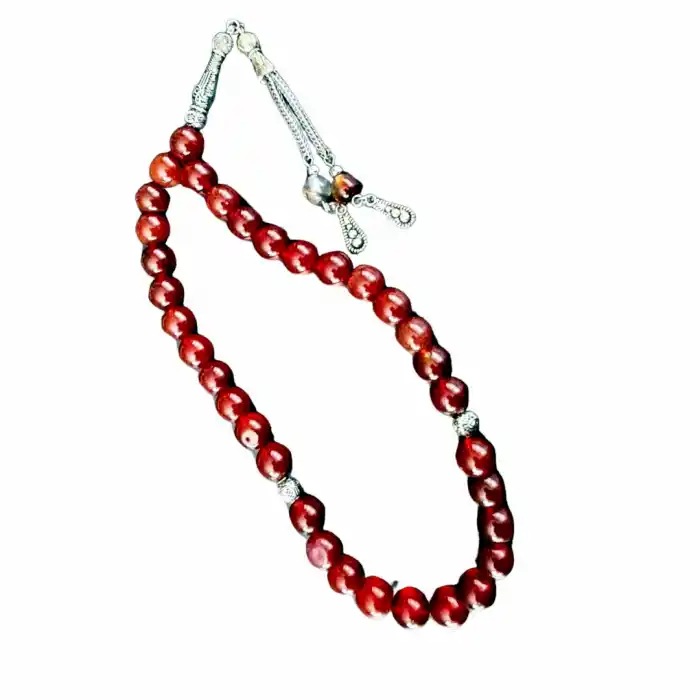 Kırmızı Akik Tesbih