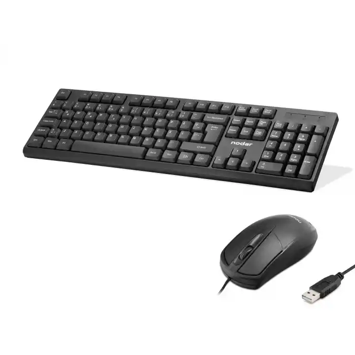 Klavye Ve Mouse Seti - Siyah KM501