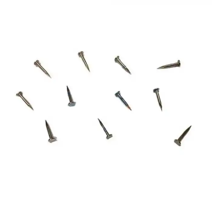 Klips, Menteşe, Ayağı Çivisi 9mm Çelik - Siyah 100gr