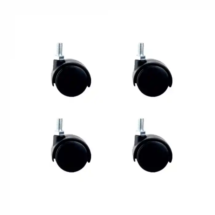 Küçük Plastik Vidalı Teker - 40 MM HKS102 - 4 Adet