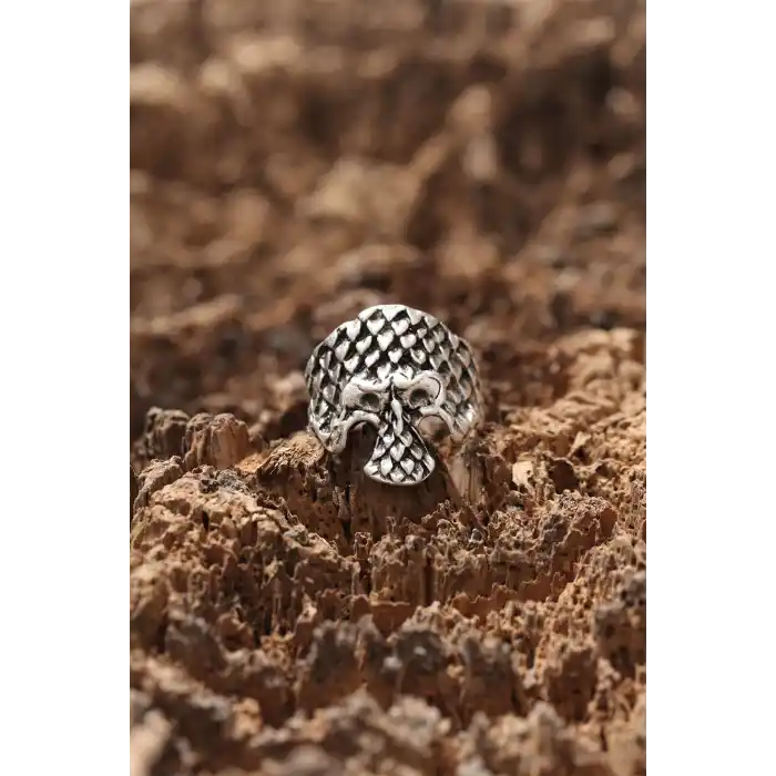 Kuru Kafa Desen Ayarlanabilir Yüzük