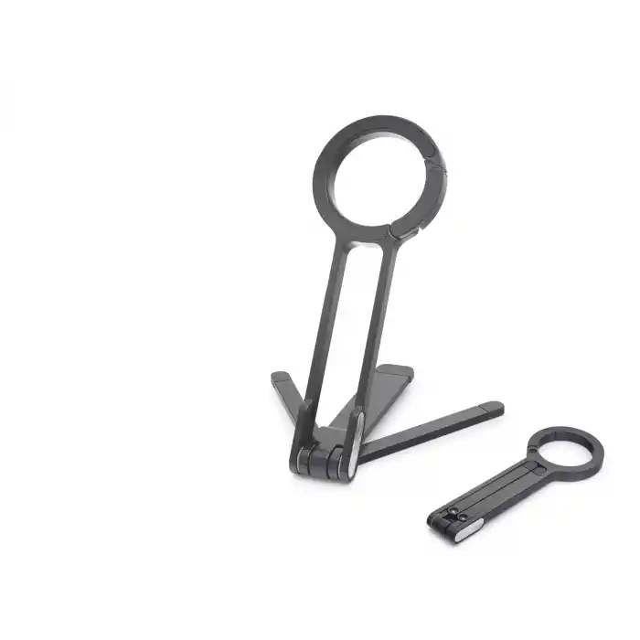 Manyetik Katlanir Masaüstü Telefon Standi Metal - Siyah ND8030