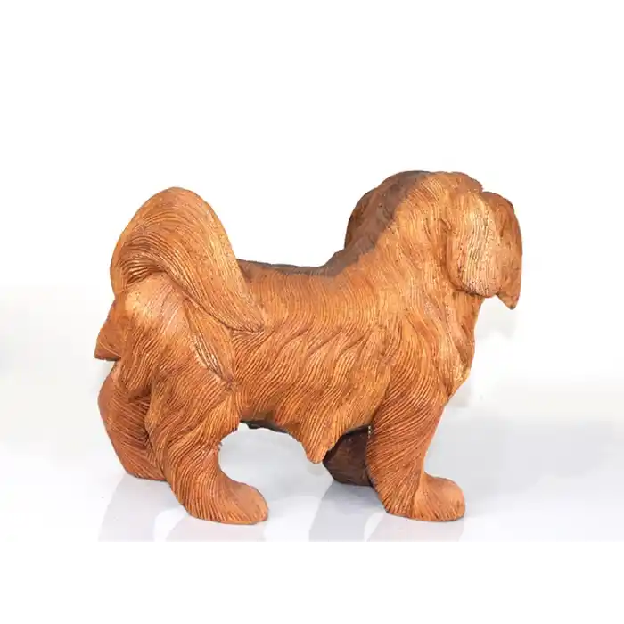 Maun Ağacı El Oyması Köpek 4Ratnı-23