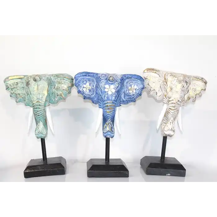 Maun Ağacı Masa Fil Kafası 4Galıleo-25