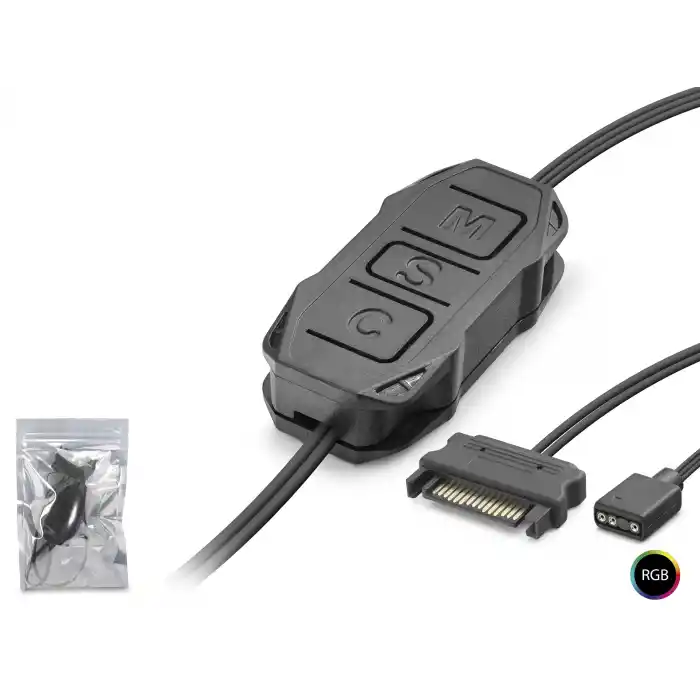 Mini Argb Fan Kontrolcüsü - Siyah ND2805