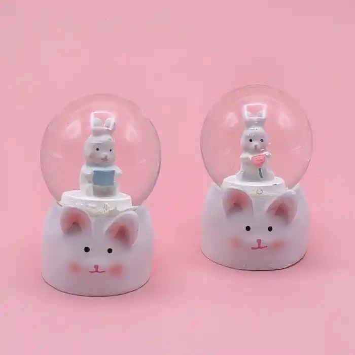 Mini Boy Tavşan Tasarımlı Kar Küresi