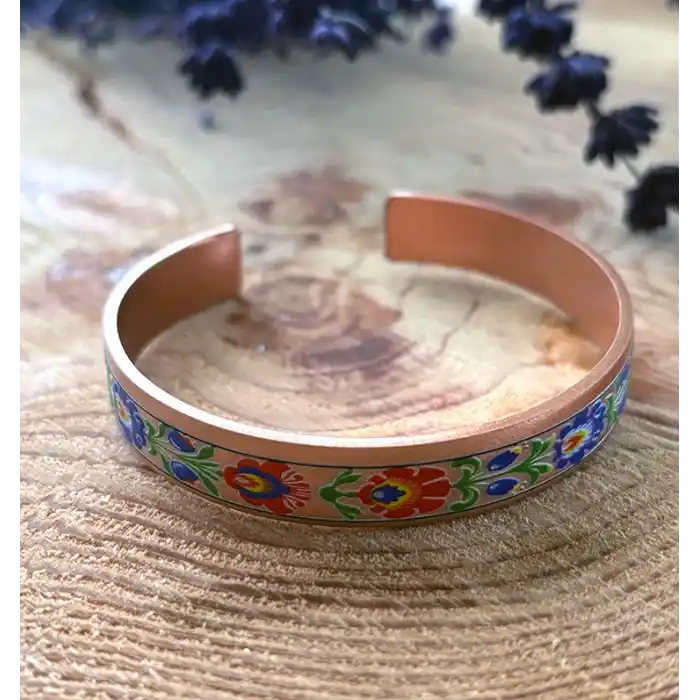 Bahar Bakır Kelepçe Bileklik