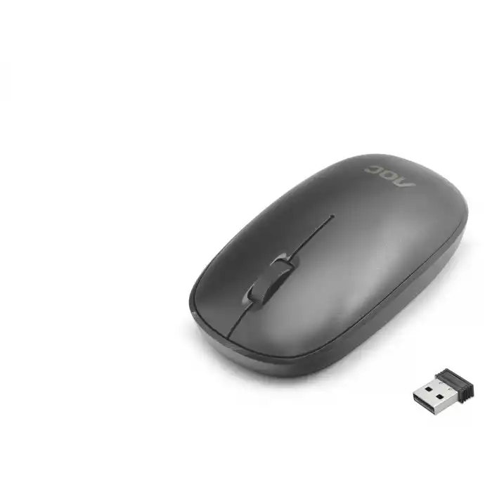 MS200B/LA Sessiz Kablosuz Mouse 2.4 Ghz 1200 Dpı Siyah