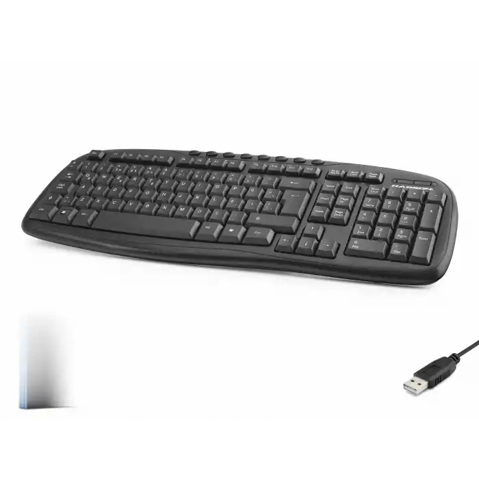 Multimedia Klavye - Siyah HDX2609