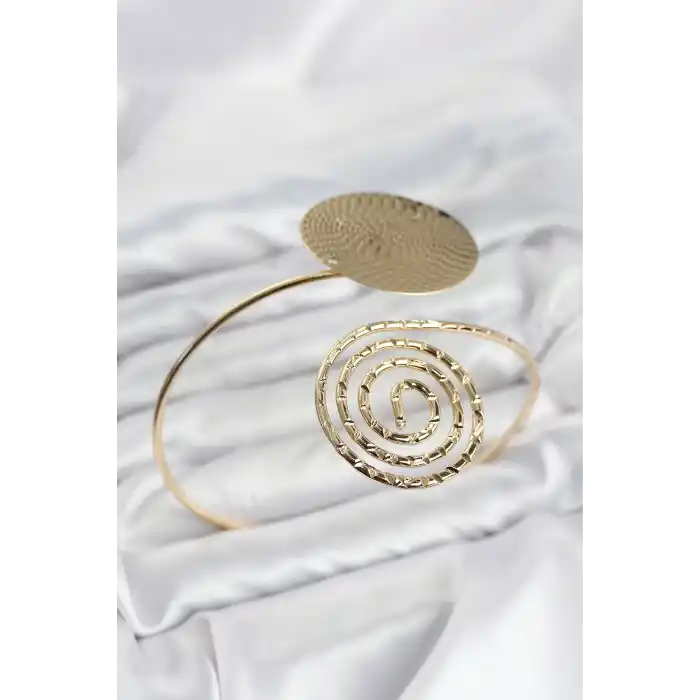 Pazu Bileklik Gold Renk Pirinç Bohem Tarz Model