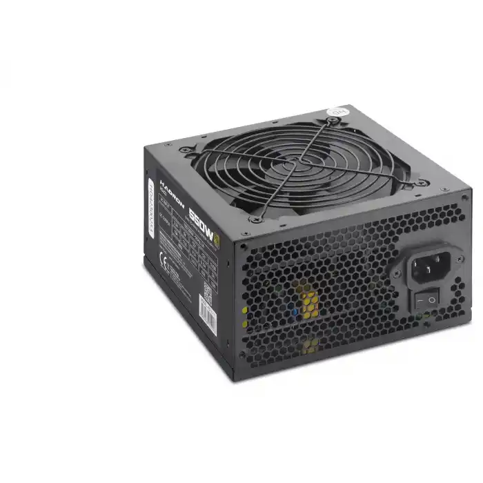 Pc Power Supply Güç Kaynağı 550W 12 Cm Fan Atx 80 Plus Siyah HD423