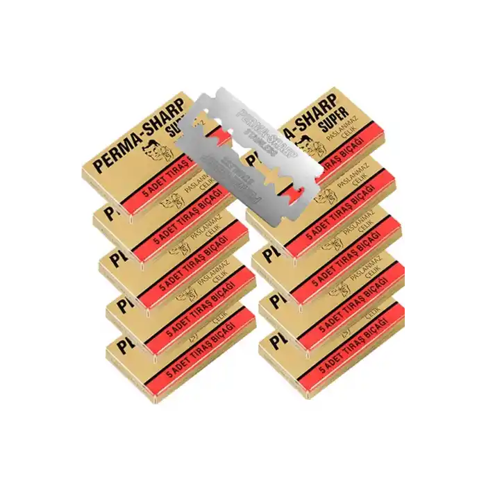 Perma-sharp 5li Traş Jileti 20 Paket