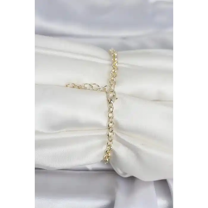Pirinç Gold Renk Nazar Model Kadın Bileklik