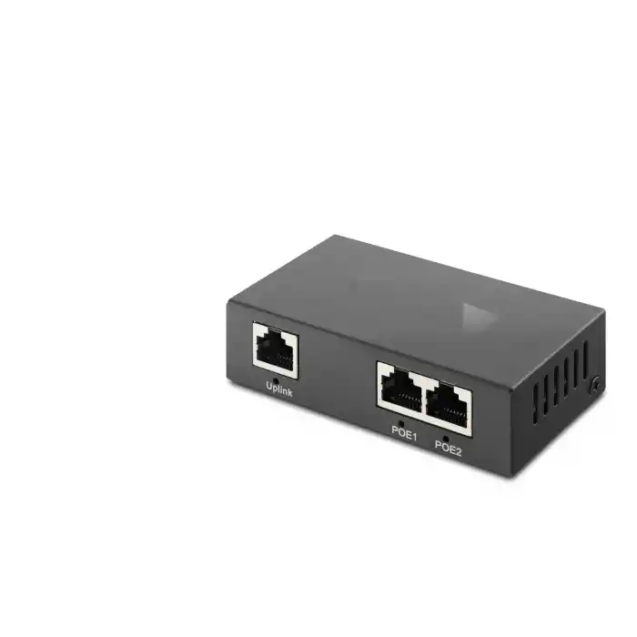 Poe Switch 2 Port 1 Uplink 10/100 Mbps 30W HDX1353