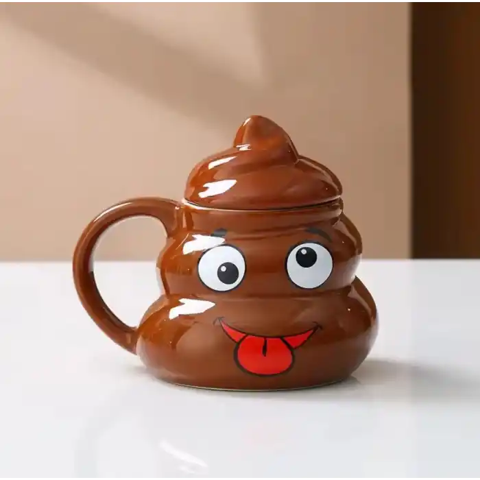 Şakacı Poo Kupa Bardak
