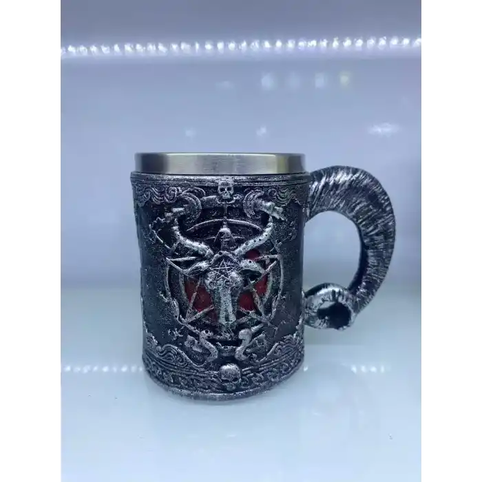 Şeytan Çelik Kupa Bardak Kod 1116