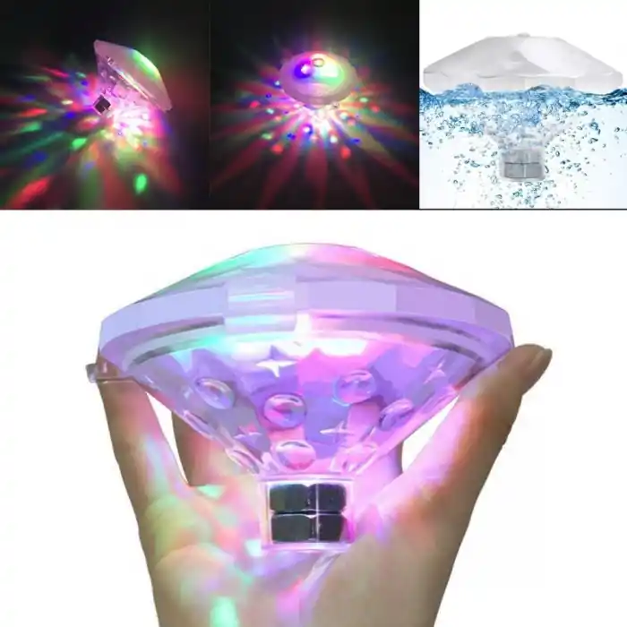Sualtı Gece Lambası Banyo Yüzme Havuz Led Aydınlatma
