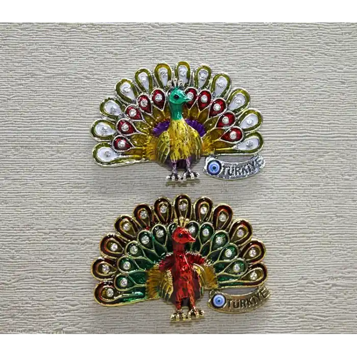 Swaroski Tavuskuşu Magnet Alk3852