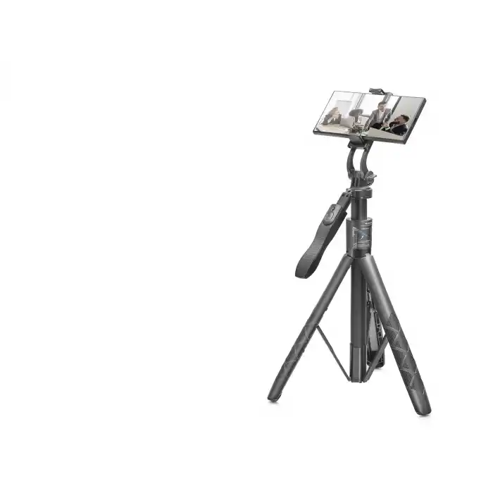 Telefon Tripodu Ve Selfie Çubuğu Bluetooth Kumandalı 153 Cm Siyah ND1049