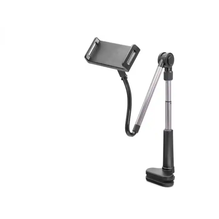 Teleskopi̇k Mafsalli Masa Kenari Telefon Ve Tablet Standi - Siyah ND1053