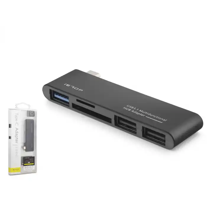 Type-c Hub Usb 3.0 Usb 2.0 Sd Tf Kart Okuyucu 5 Port TU251