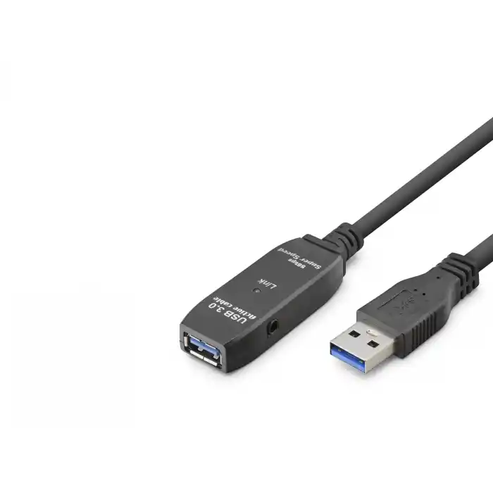 Usb 3.0 Active Repeater Uzatma Kablosu 5 M Siyah HDX7561