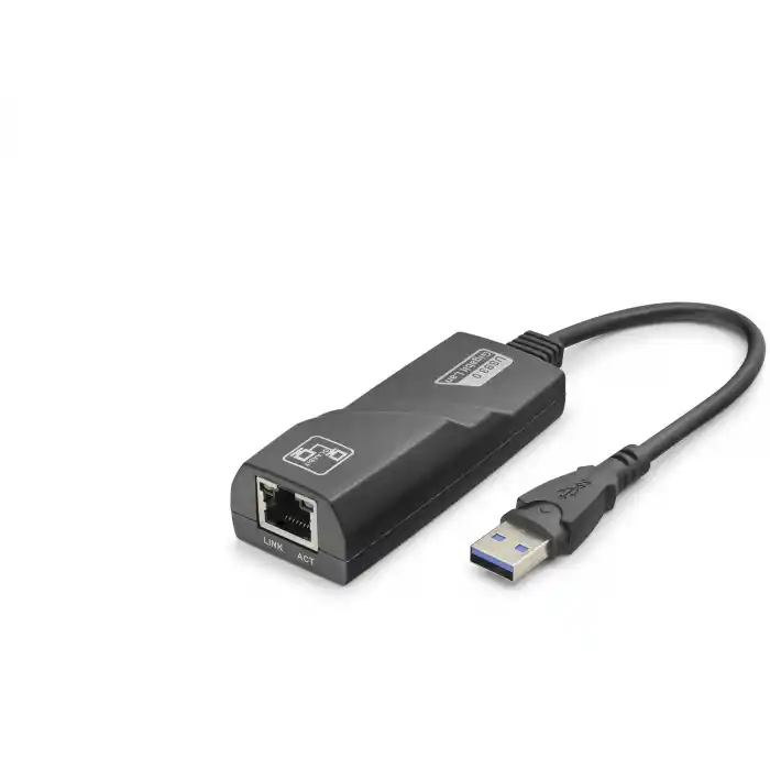 Usb 3.0 Ethernet Adaptör Gigabit Siyah HDX7867