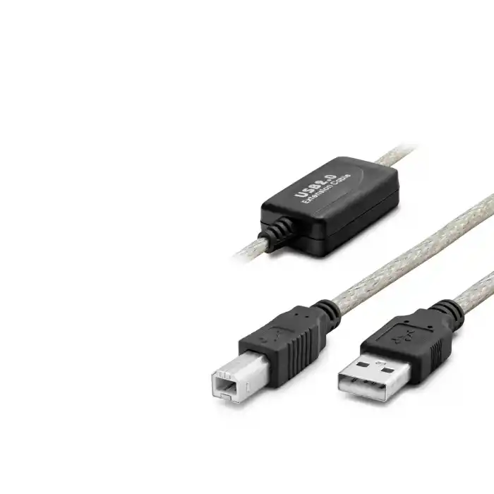 Usb Printer Kablosu 10 M - Silver Siyah HDX7559