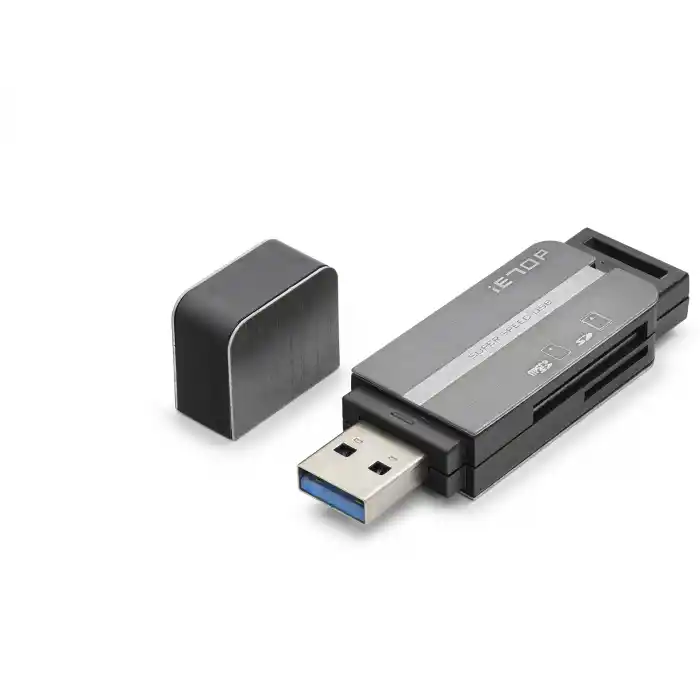 Usb Type-C 3.2 Gen1 Kart Okuyucu Sd Microsd 5 Gbps Gri HDX7054