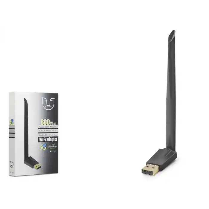 Usb Wifi Adaptör 600 Mbps Ac Dual Band W165