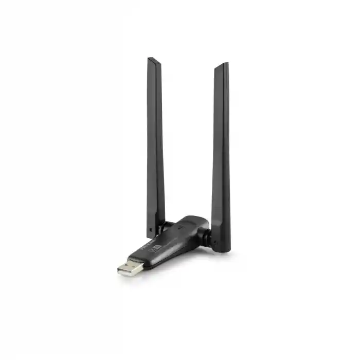 Usb Wıfı Adaptor Ac650 2.4Ghz&5Ghz Rtl8811Cu Wifi5 Siyah UAC23D