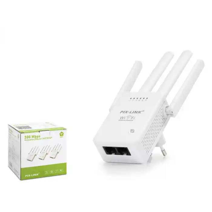 Wifi Repeater / Router / Ap 300 Mbps - Beyaz LV-WR47D4Q