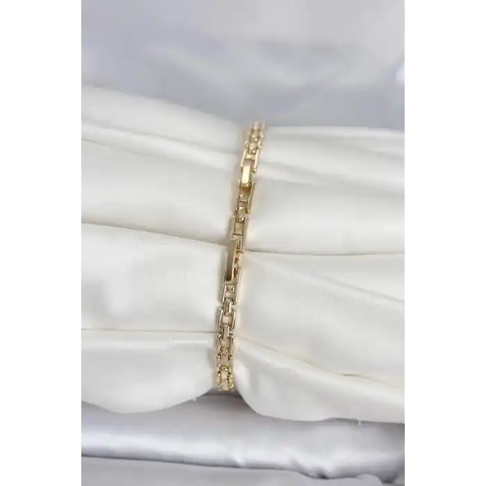 Xuping Model Zirkon Taşlı Gold Renk Kadın Bileklik