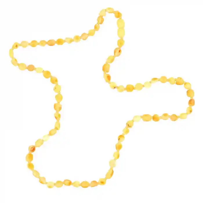 Yetişkin Damla Kehribar Kolye