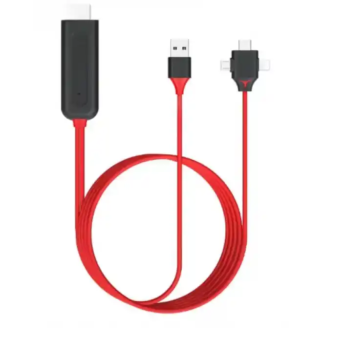 ZR18 3 İn 1 Usb To Hdmı Kablo