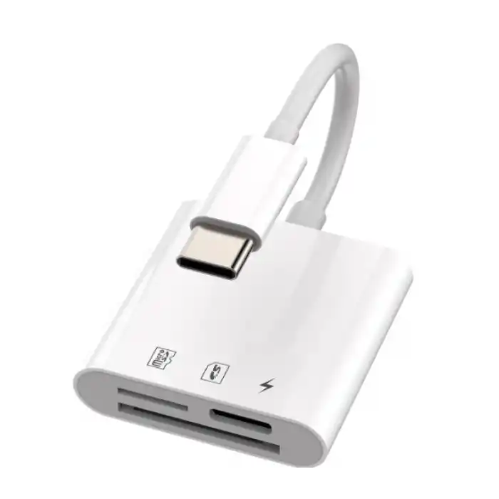ZR498 Nk-1011Tc Type-C 3 İn 1 Memory Card Reader