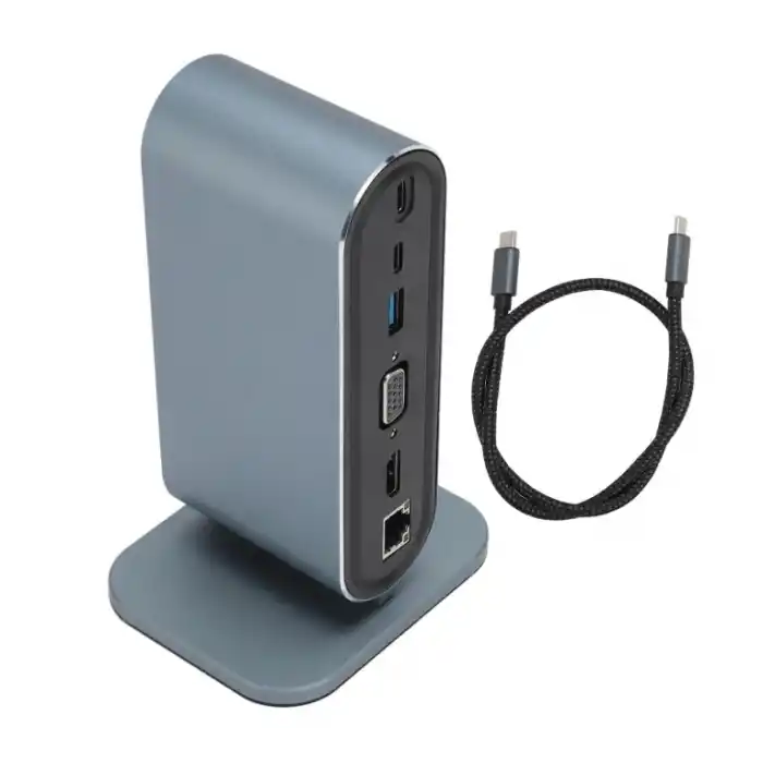 ZR773 Type-C Support 4K 12 İn 1 Dock Model Pd Station