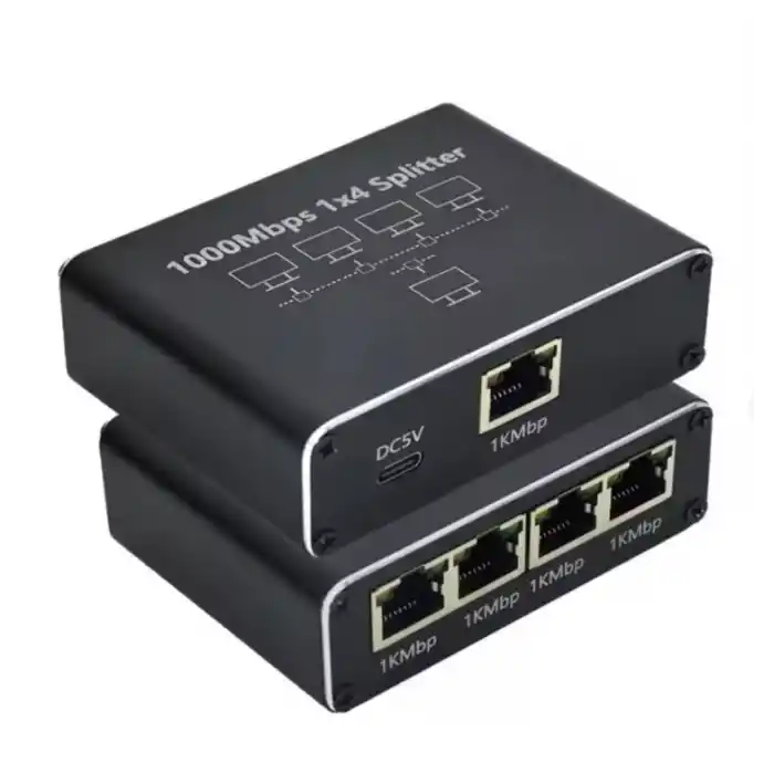 ZR889 Rj45 1To4 Gigabit Splitter