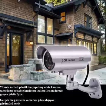 %100 Gerçekçi İç ve Dış Mekan İçin Sahte Güvenlik Kamerası (5069)