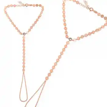 ​Gümüş Rose Pullu Şahmeran