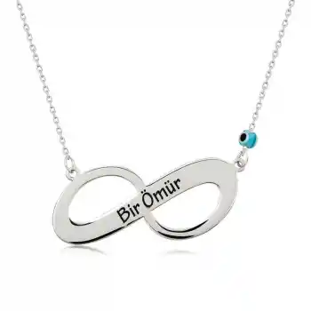​Gümüş Sonsuz Bir Ömür Bayan Kolye