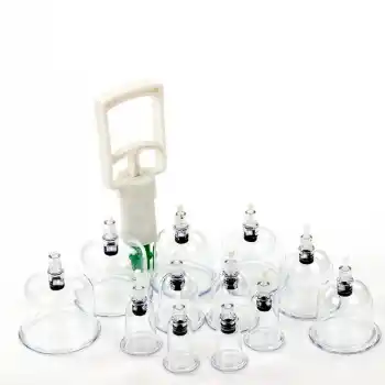 100 Adet 5 Numara Hacamat Kupası - Pompa Hediyeli