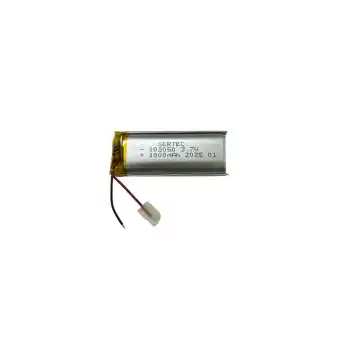 102050 3.7V 1000mAh Li-Polymer Pil (Devreli/1.5A)