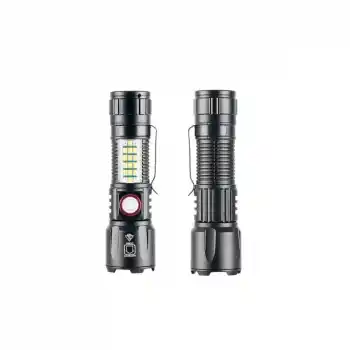 10W 1000 Lümen Şarjlı Metal El Feneri WS-2828
