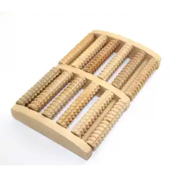 12 Silindirli Ahşap Ayak Masaj Aleti MZ-511A