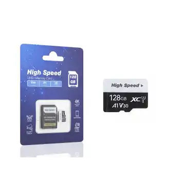 128 Gb Microsdxc Hafıza Kartı U3 V30 A1 Class 10 Adaptörlü HS128GB